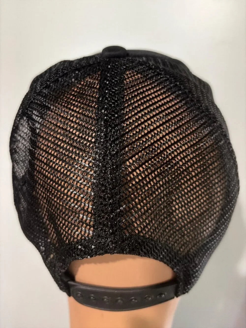 Vintage Pennsylvania State Police Trooper Snapback Trucker Hat Black Mesh